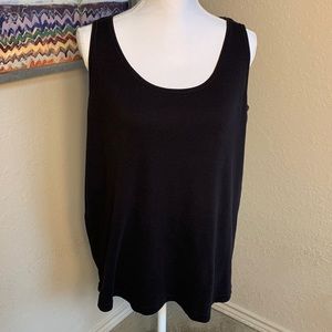 Venezia Plus Size Rib Knit Tank Top